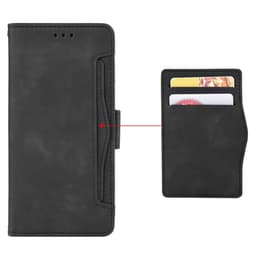 For OnePlus 13R Veske Lommebok Veske Shell Telefonveske Ekstra kort - Svart