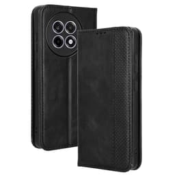 OnePlus 13R Case Wallet Suojakuorelle Puhelinkotelo Retro - Musta