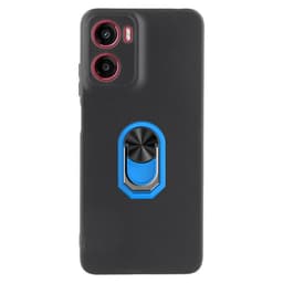 TPU ring skal Motorola Moto E15 - Ljusblå
