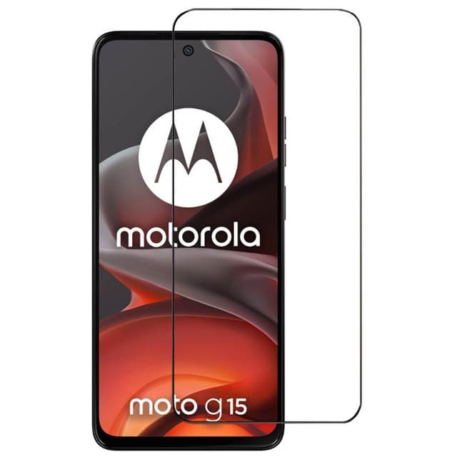 5D glas skærmbeskytter Motorola Moto G15