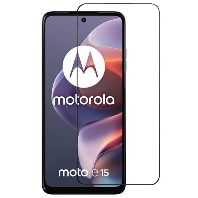 5D glas skärmskydd Motorola Moto E15