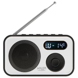 Adler FM-Radio med PPL och LCD-display