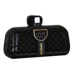 Powerbank 5000mAh med lightning-kontakt - Svart