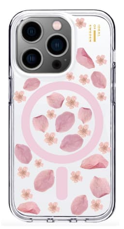 Clear Case MagSafe iPhone 16 Cherry Blossom