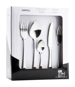 Napoli Bestickset Rostfritt Stål 72 delar