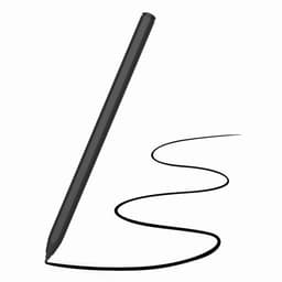 Trykkfølsom styluspenn til Samsung Tab - Svart
