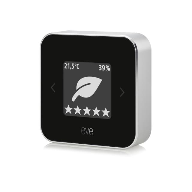 Eve Home Eve - Room - Sensor for innendørs luftkvalitet med Apple HomeKit-teknologi
