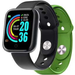 Celly Trainerbeat Smartwatch med to reimer Svart + Grønn