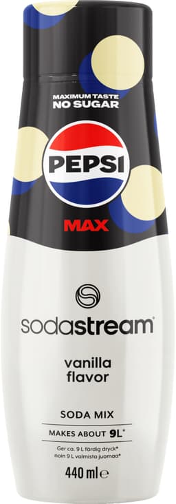 Sodastream Pepsi Max Vanilla drikkekonsentrat