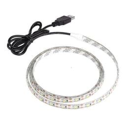 LED-stripe, 1 meter, USB, Varm hvit