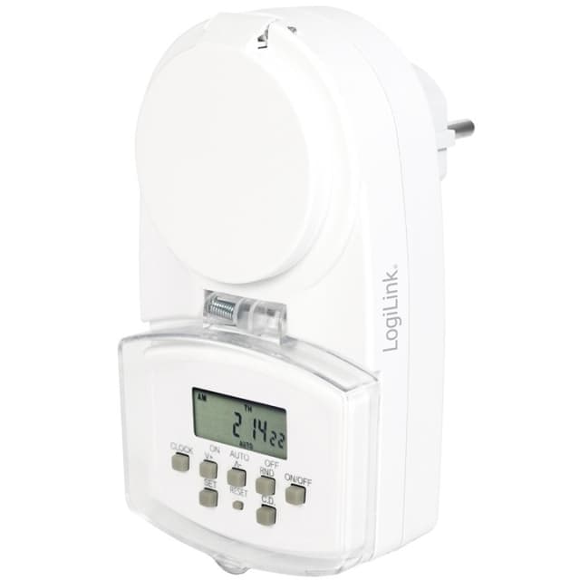 LogiLink Utendørs timer Digital 1800W IP44