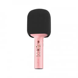 Maxlife MXBM-600 - Trådløs karaokemikrofon med innebygd høyttaler, rosa