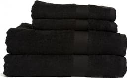 Queen Anne Frotté Svart 65x130cm