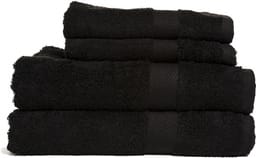 Queen Anne Frotté Svart 90x150