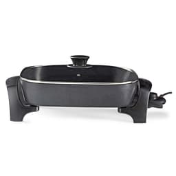 Nedis Elektrisk Skillet Pan | 80 mm | 7.0 l | Kjølige berøringshåndtak | 7.0 l | Justerbar termostat | Avtakbar ledning | Non-stick belegg