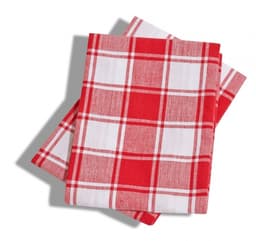 Queen Anne Kökshandduk 2-Pack Röd 45x65cm
