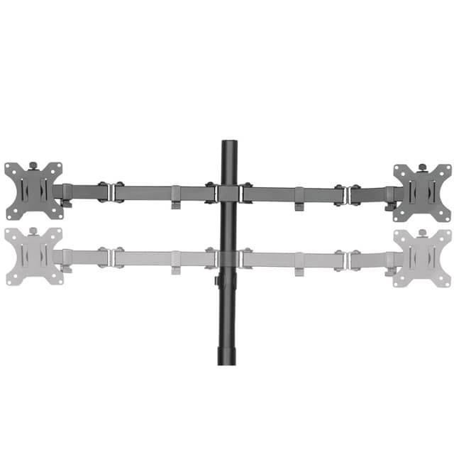 LogiLink Skjermstativ/fot Quad 13-32""