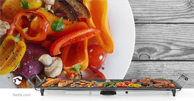 NEDIS FCTE110EBK50 Teppanyaki-Grill - EdelKüche