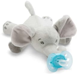 Philips Avent SCF348/13 -Snuggle pehmoeläin UltraSoft-tutilla, elefantti