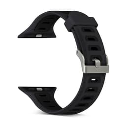 Silikon Klokkearmbånd kompatibelt med Apple Watch, 38/40/41mm, Svart