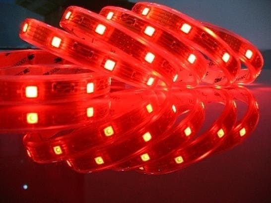 SMD LED-stripe, rød (60 cm)