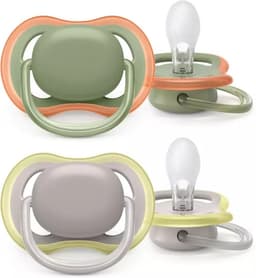 Philips Avent SCF085/20 Ultra Air smokker 6-18 måneder, 2 stk, salvie
