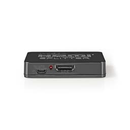 Nedis HDMI ™ Splitter | 2-Port port(s) | HDMI™ ingång | 2x HDMI™ utgång | 4K@30Hz | 2.25 Gbps | ABS / PVC | Svart