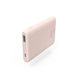 Hama Powerbank Slim 5000 mAh Ljusrosa