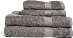 Queen Anne Frotee Tummanharmaa 90x150cm