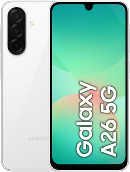 Samsung Galaxy A26 5G smarttelefon 8/256GB (hvit)