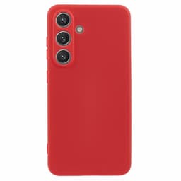 SKALO Samsung S25+ Ultratynd TPU Cover - Rød