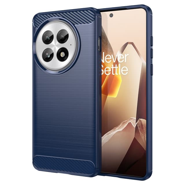 SKALO OnePlus 13 Armor Carbon Suojakuori - Sininen