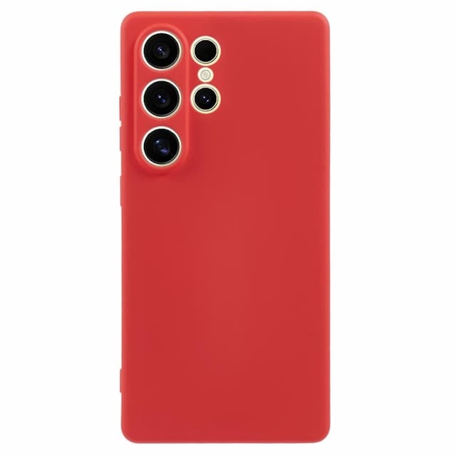 SKALO Samsung S25 Ultra Ultratunn TPU Skal - Röd