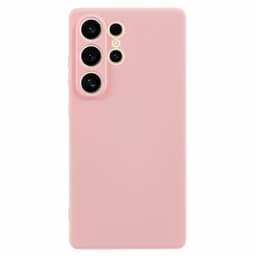 SKALO Samsung S25 Ultra Ultraohut TPU Suojakuori - Pinkki