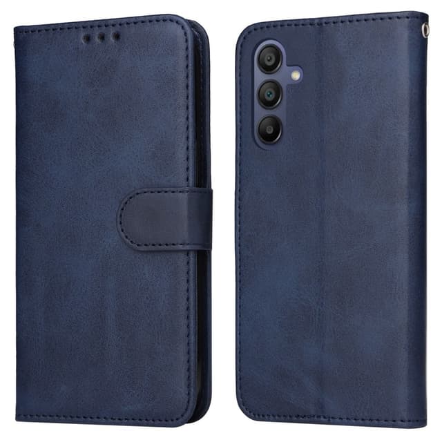 SKALO Samsung A16 PU-nahkainen Lompakkokotelo - Sininen