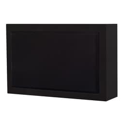 DLS Flatsub 8.2 vägghängningsbar aktiv subwoofer, mattsvart