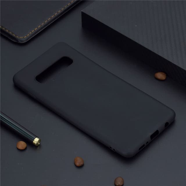 SKALO Samsung S10e Ultratynd TPU-skal - Sort