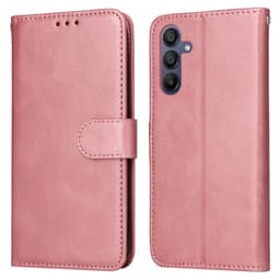 SKALO Samsung A16 PU-nahkainen Lompakkokotelo - Pinkki