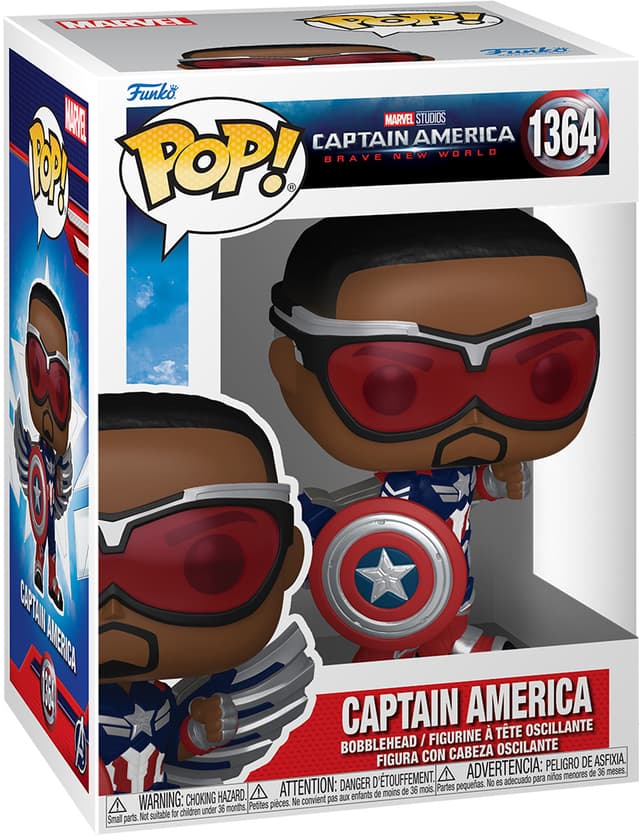 Funko Pop! Marvel Captain America: BNW actionfigur (Captain America)