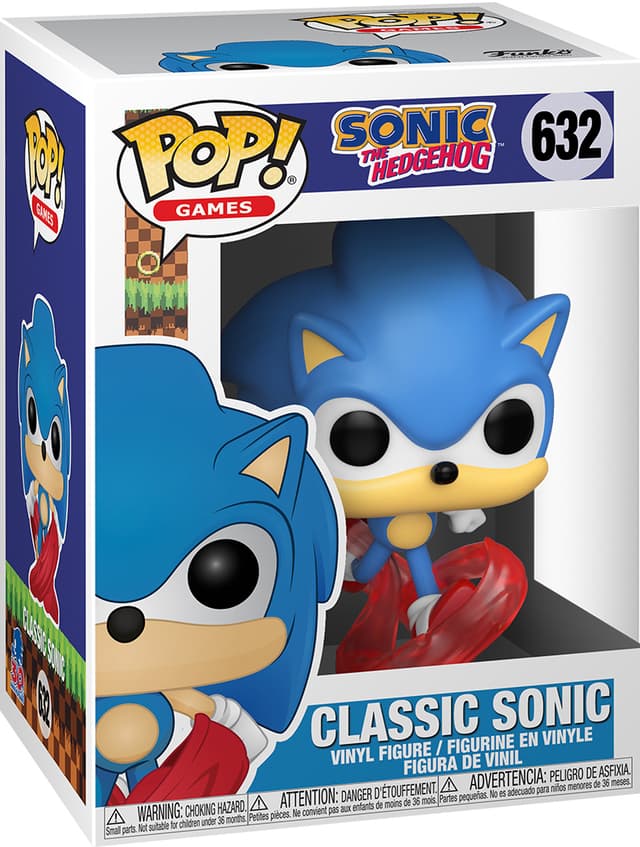 Funko POP! Sonic the Hedgehog Running Sonic figur (30th Anniversary)