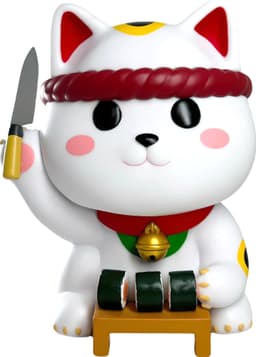 Plastoy Mogu Pets figur (Maki Mane Kineko)