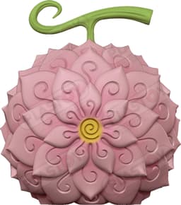 Plastoy One Piece sparegris (Flower-Flower Fruit)