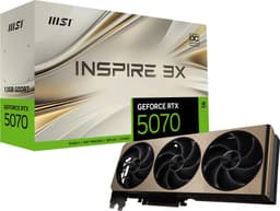 MSI GeForce RTX 5070 12G INSPIRE 3X OC grafikkort