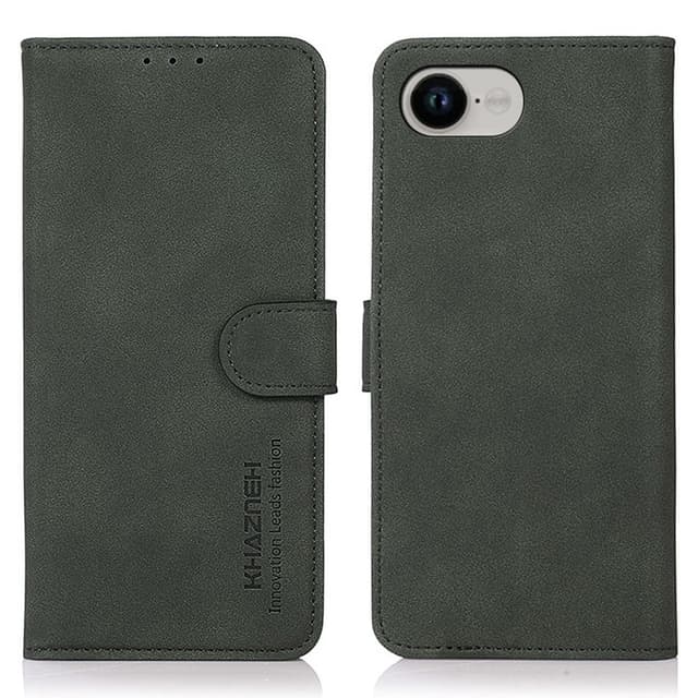 SKALO iPhone 16e KHAZNEH Plånboksfodral - Grön