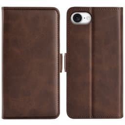 SKALO iPhone 16e Premium ID Plånboksfodral - Brun