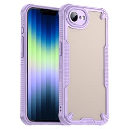 SKALO iPhone 16e Armor Hybrid Frosted Cover - Lilla