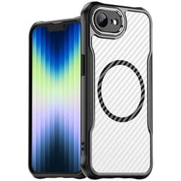 SKALO iPhone 16e Translucent Carbon Skal - Svart