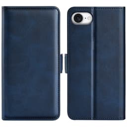 SKALO iPhone 16e Premium ID Flip Cover - Blå