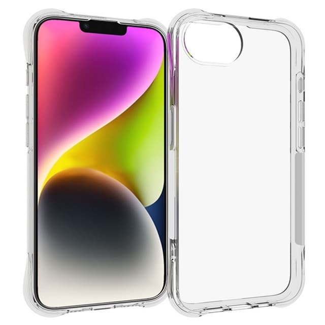SKALO iPhone 16e Extra strong TPU Skal - Transparent