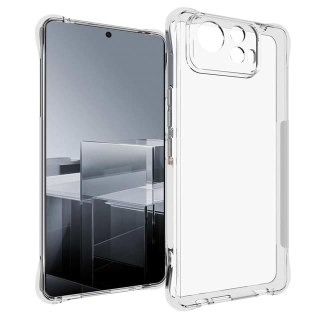SKALO Asus Zenfone 12 Ultra 5G Extra strong TPU Skal - Transparent